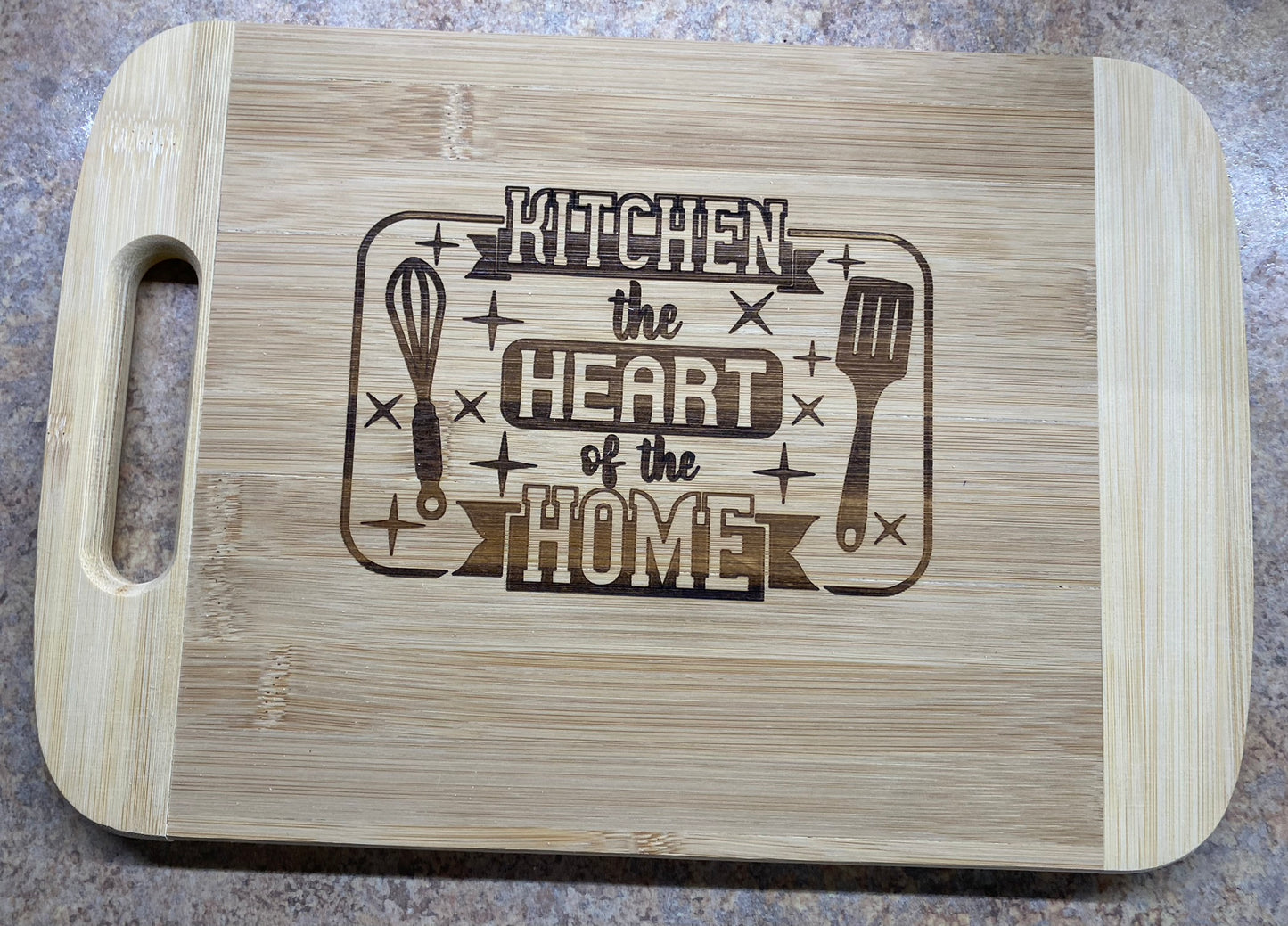 Engraved Kitchen Cutting board