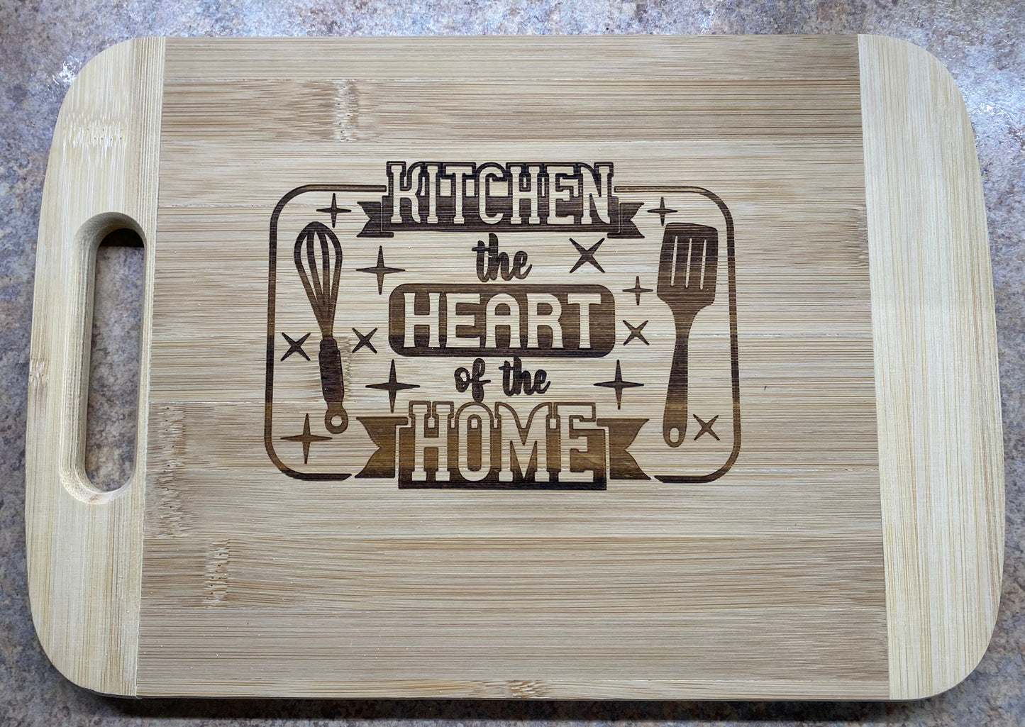 Engraved Kitchen Cutting board