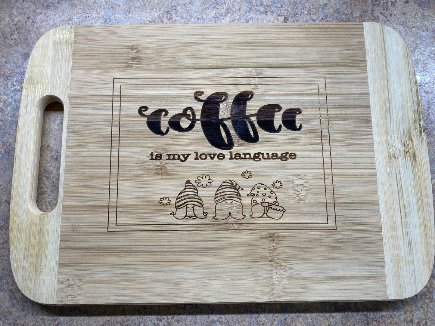 Engraved Kitchen Cutting board