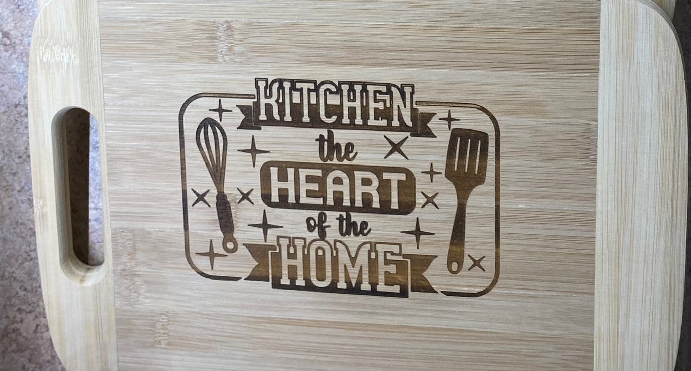 Engraved Kitchen Cutting board