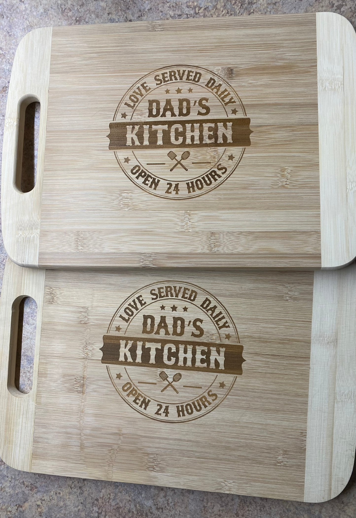 Engraved Kitchen Cutting board