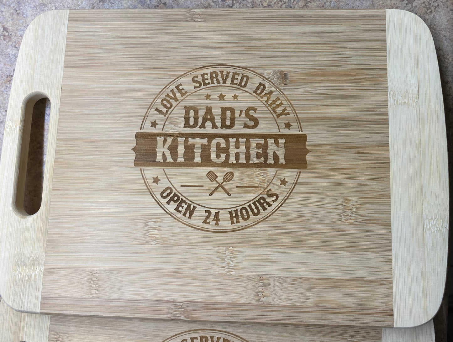 Engraved Kitchen Cutting board