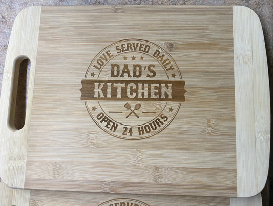 Engraved Kitchen Cutting board