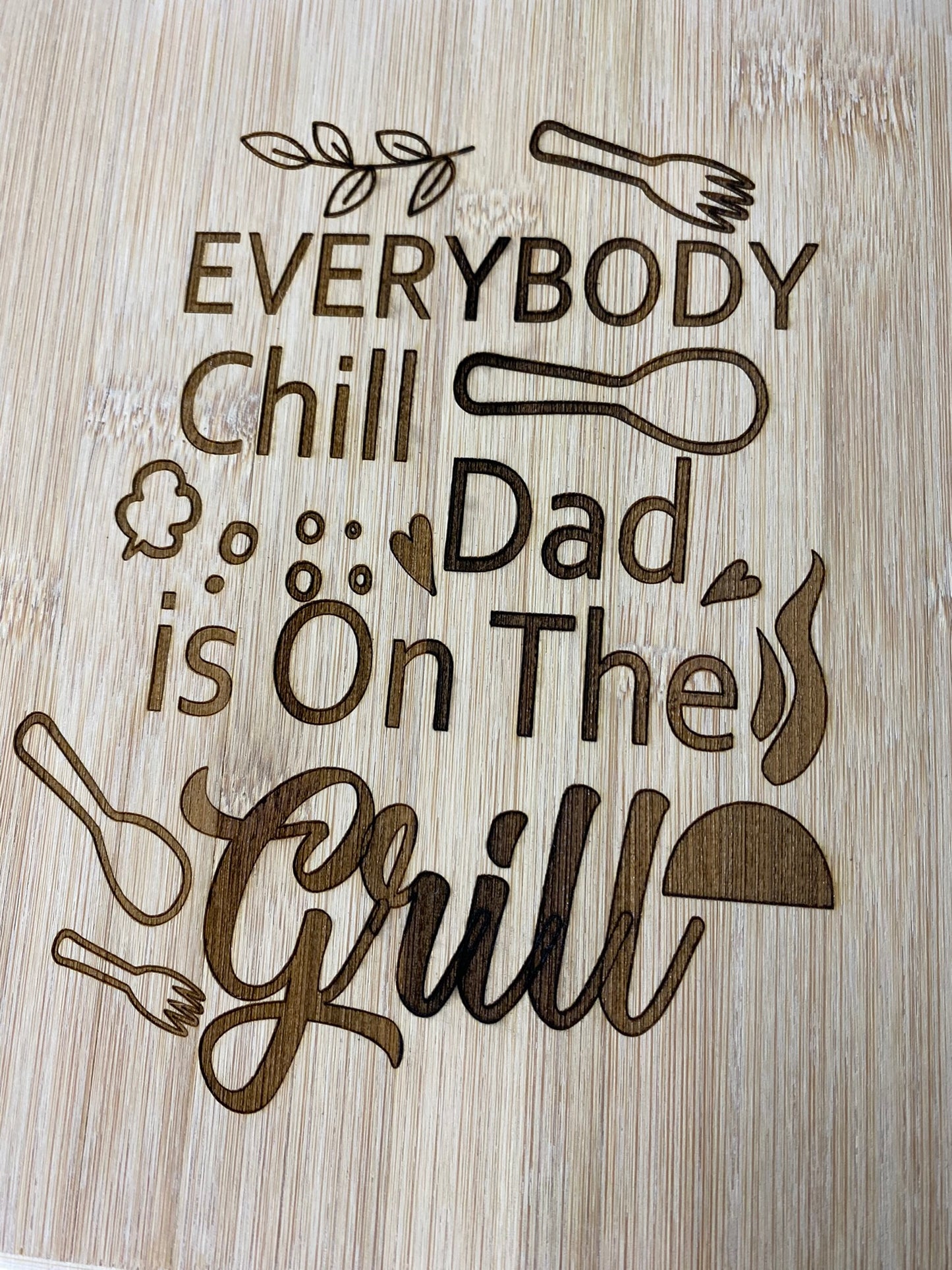 Engraved Kitchen Cutting board