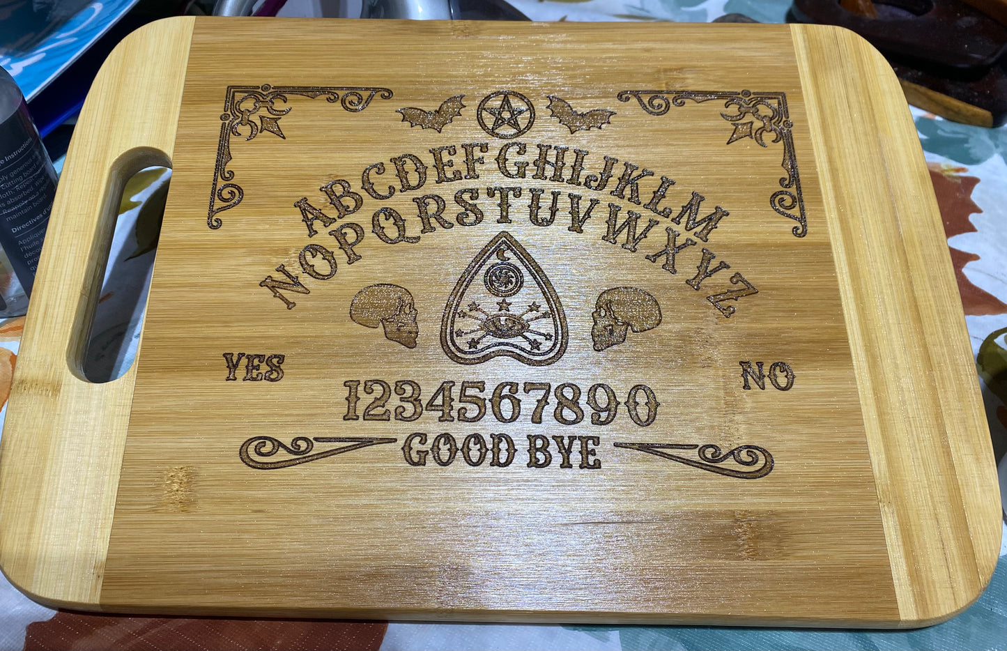 Engraved Kitchen Cutting board