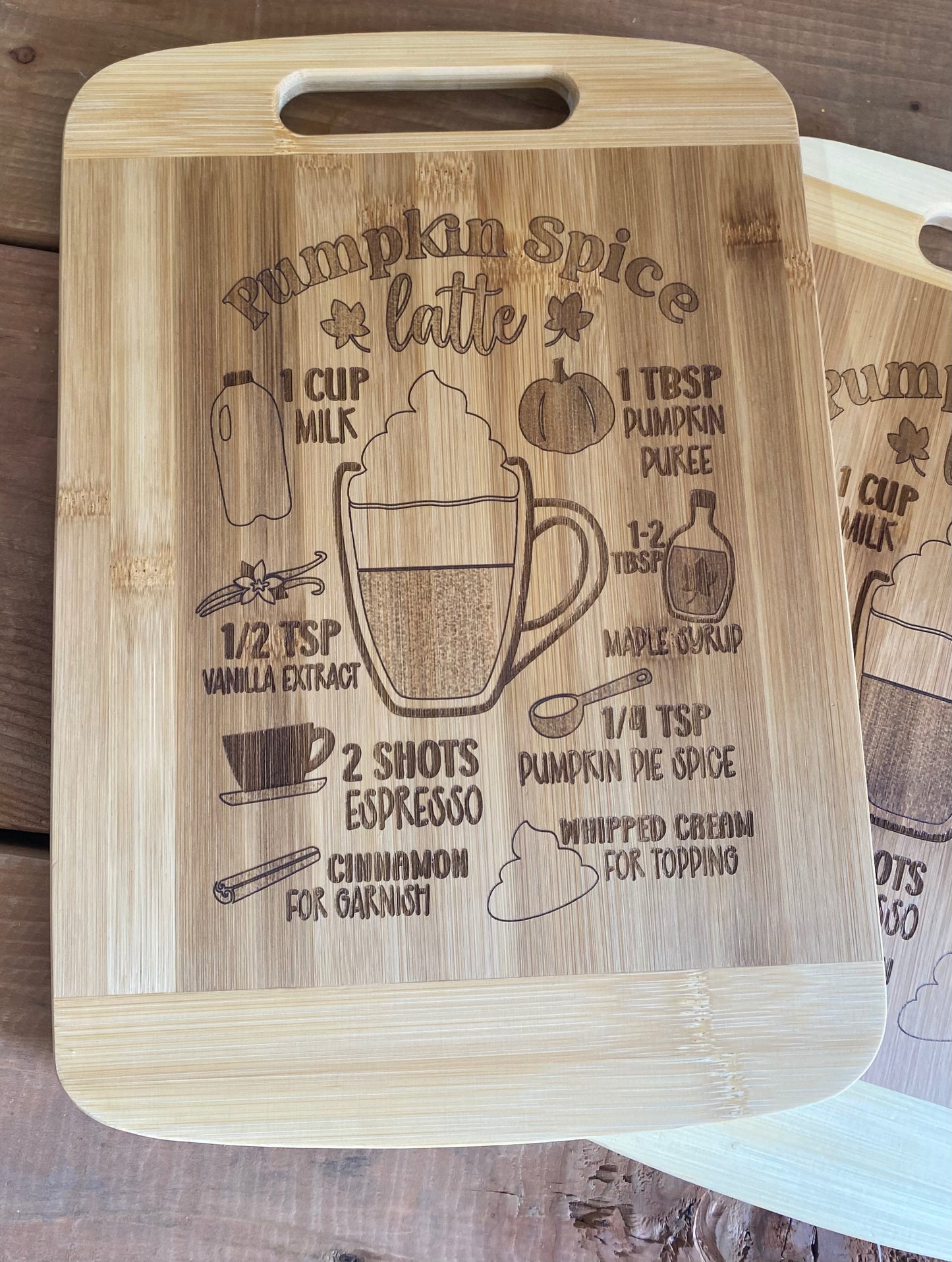 Engraved Kitchen Cutting board