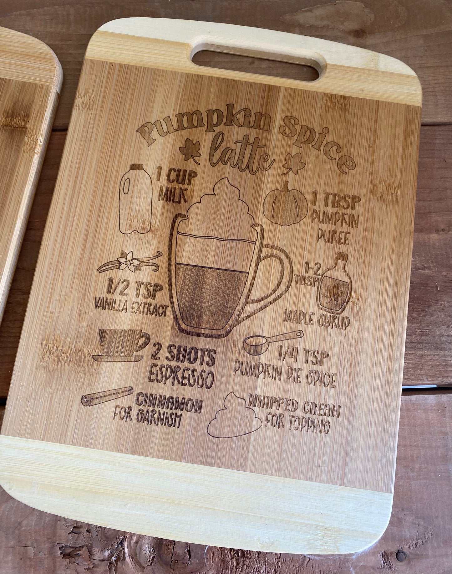 Engraved Kitchen Cutting board