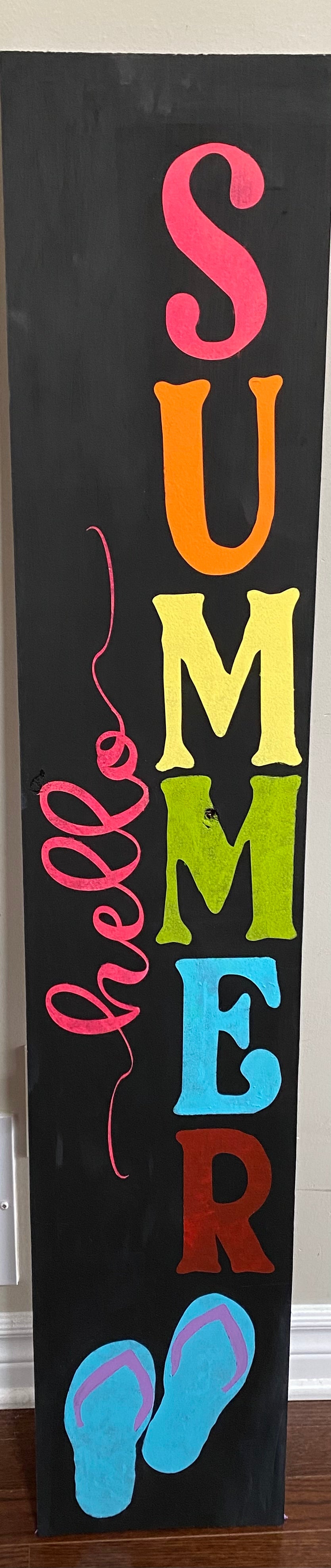 Customized wood sign