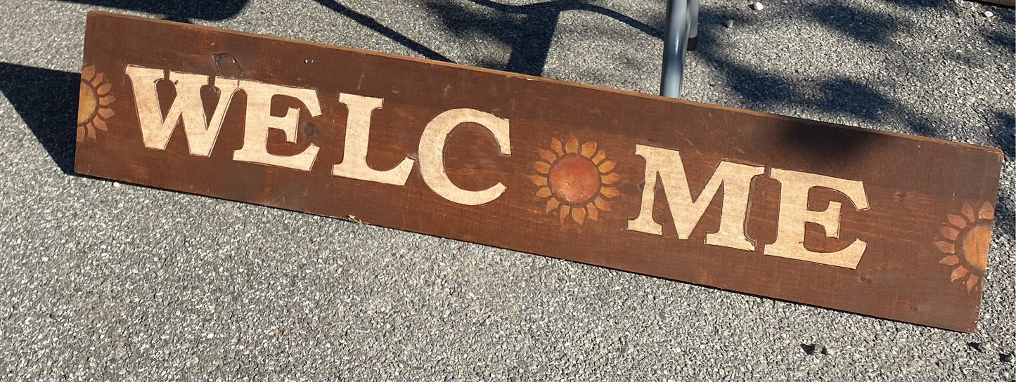 Customized wood sign